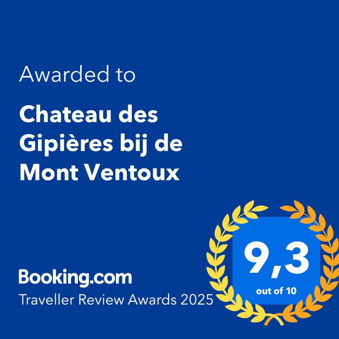 Chateau Des Gipieres Bij De Mont Ventoux Montbrun-les-Bains Exterior foto