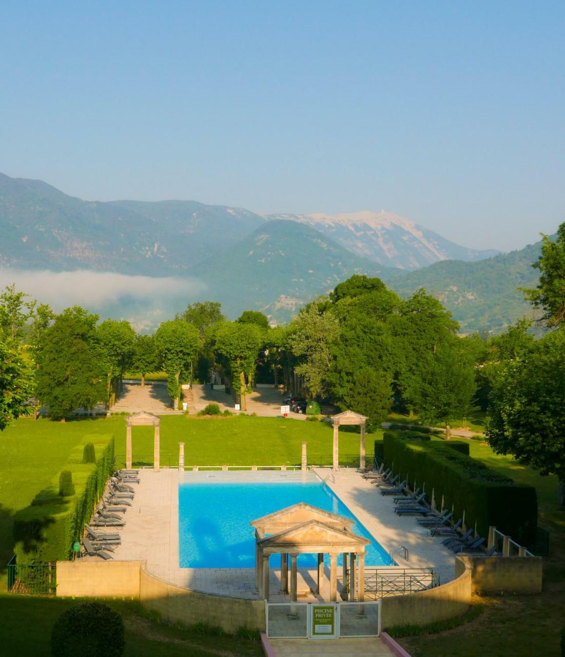 Chateau Des Gipieres Bij De Mont Ventoux Montbrun-les-Bains Exterior foto